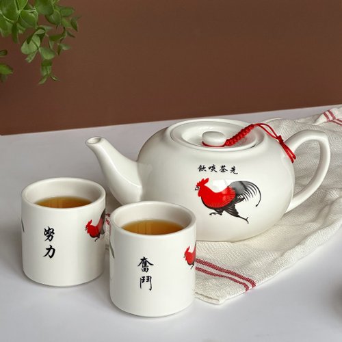 Design Your Own Wine 香港酒瓶雕刻禮品專門店 復古雞公茶壺 文字訂製 茶具禮盒香港經典懷舊泡茶禮盒送長輩朋友