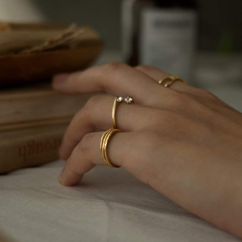 Twilight Collection - SELECT IV * Bronze Ring - แหวนทั่วไป - ทองแดงทองเหลือง สีทอง