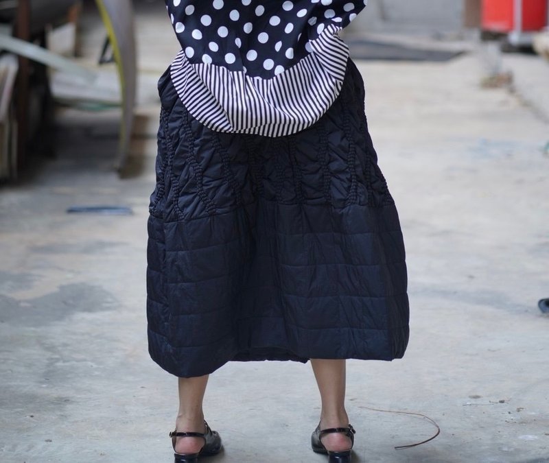 Black Skirt_Deckmethailand - กระโปรง - ผ้าฝ้าย/ผ้าลินิน 