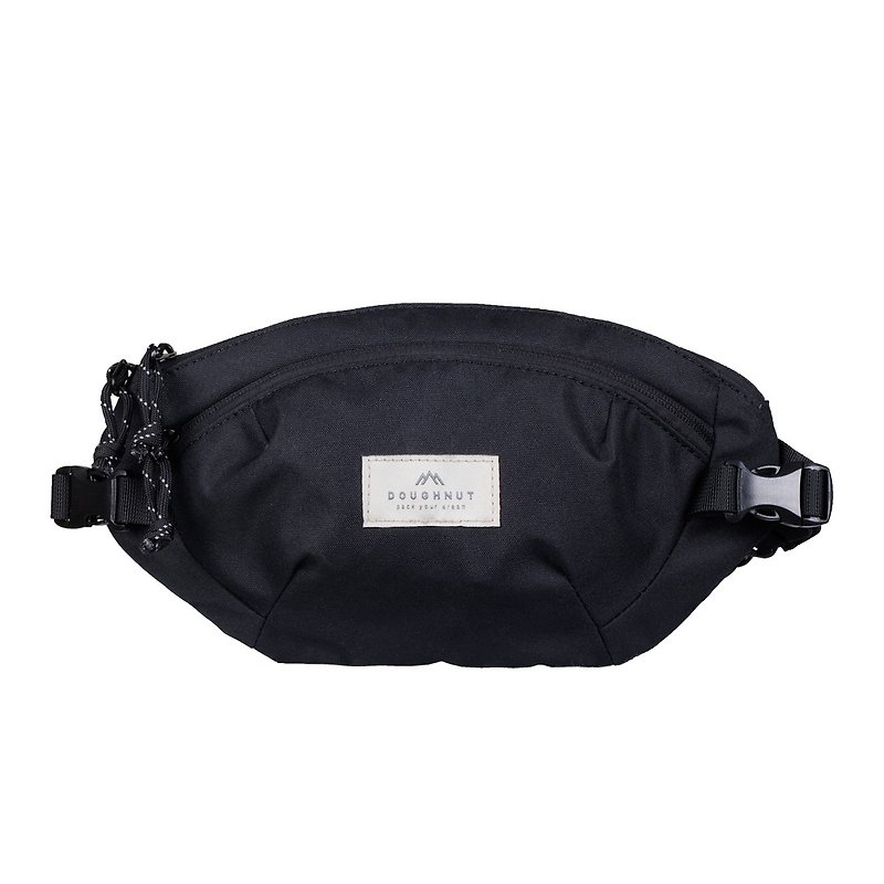 Doughnut Yao Aining Shoulder Bag-Black - Messenger Bags & Sling Bags - Other Man-Made Fibers Black