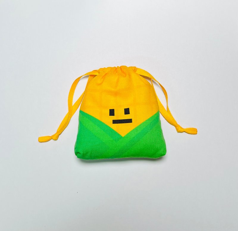 Mini Pouch (corn) - Toiletry Bags & Pouches - Cotton & Hemp Yellow