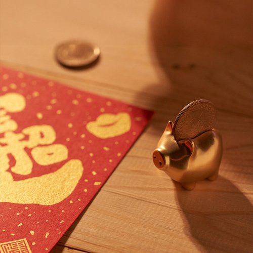 Goldenpig GOLDENPIG | 招財金豬 叄 霧金