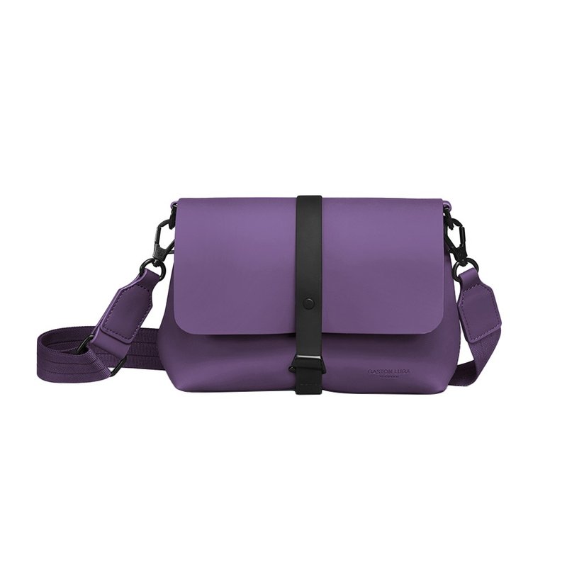 GASTON LUGA Splash Crossbody Bag Shoulder/Side Backpack-Purple [Ready Stock] - Messenger Bags & Sling Bags - Other Materials Purple