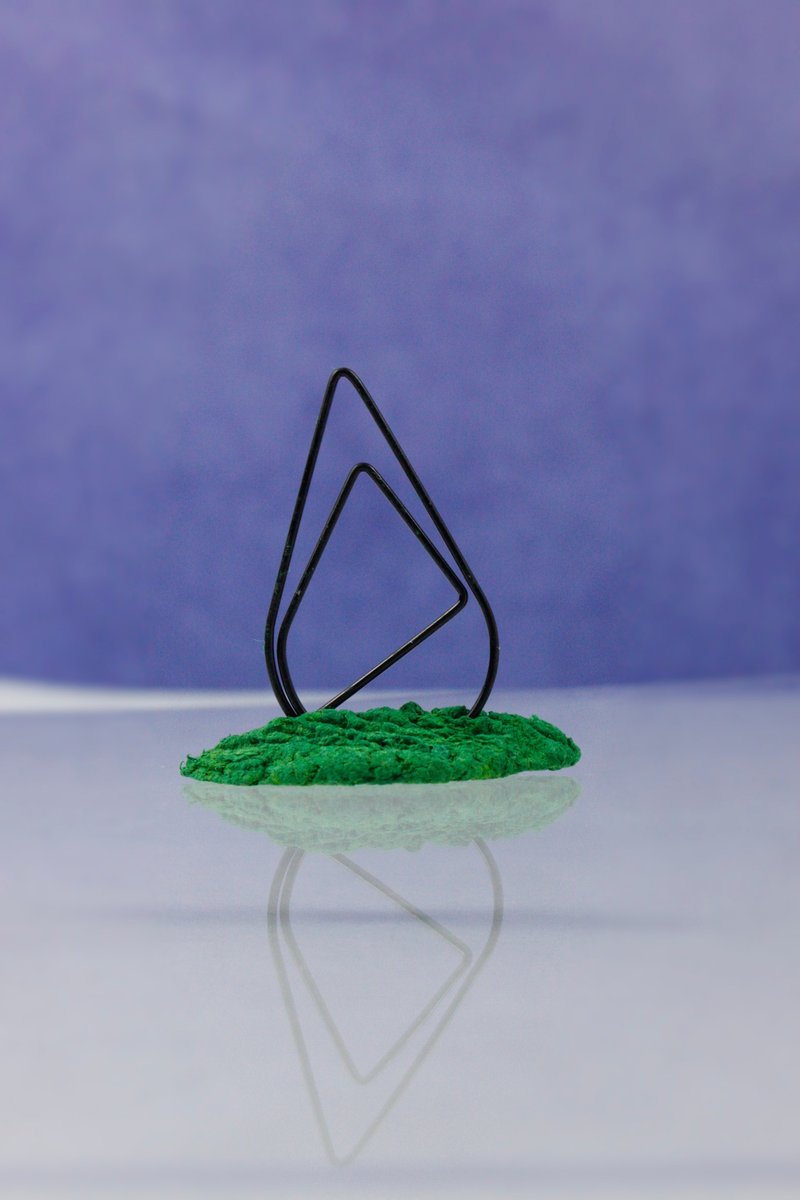 地瓜小島 擴香MEMO用裝飾小物 - 擺飾/家飾品 - 紙 綠色