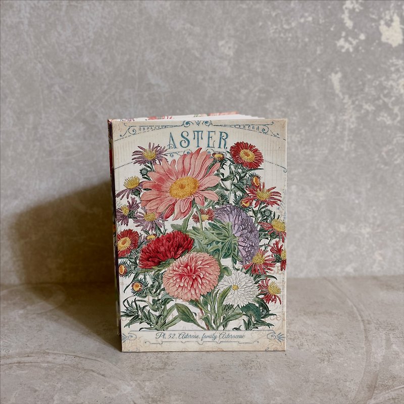 Aster Flower French Craft Book - สมุดบันทึก/สมุดปฏิทิน - กระดาษ 