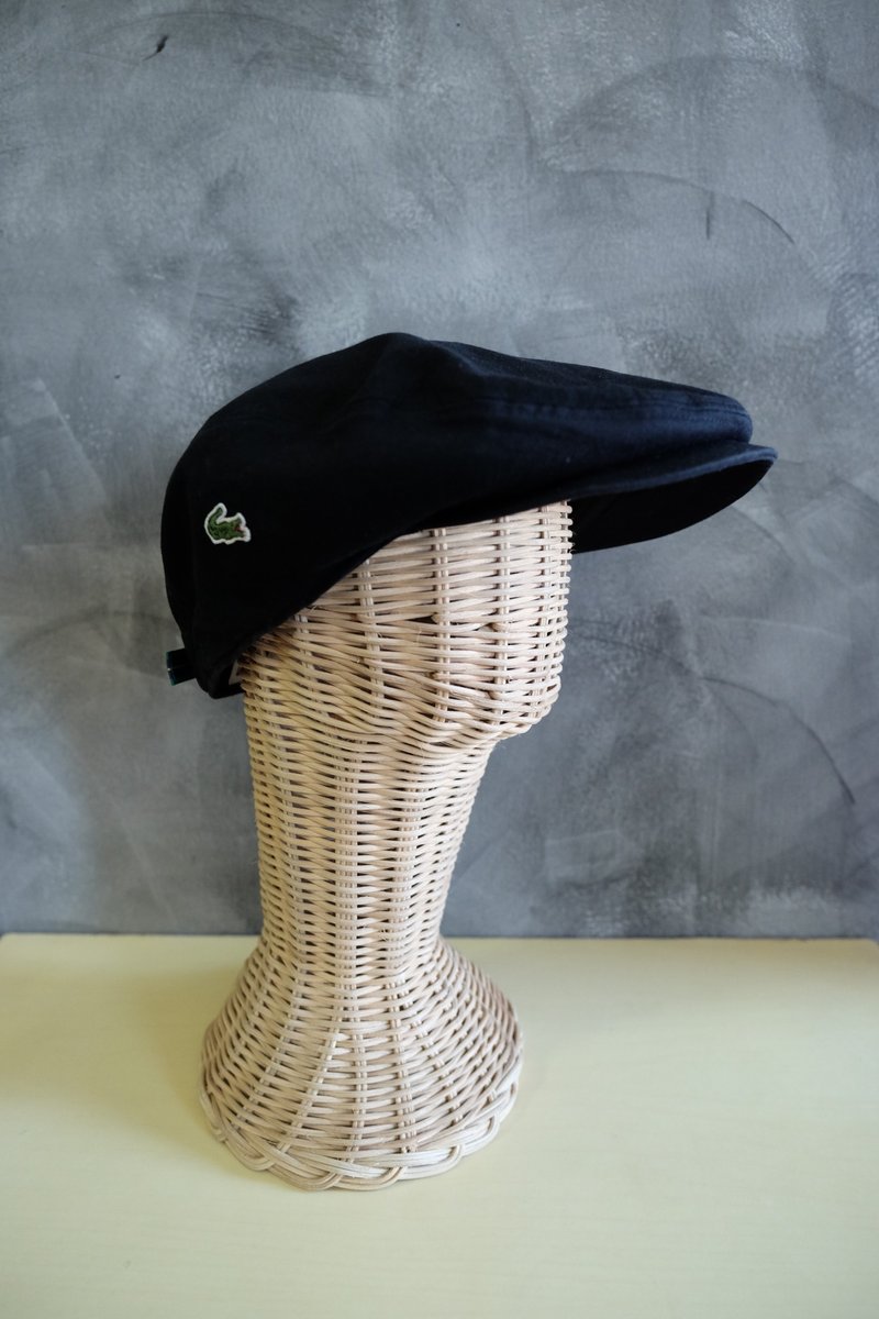 Vintage Lacoste Flat Cap - 帽子 - 棉．麻 