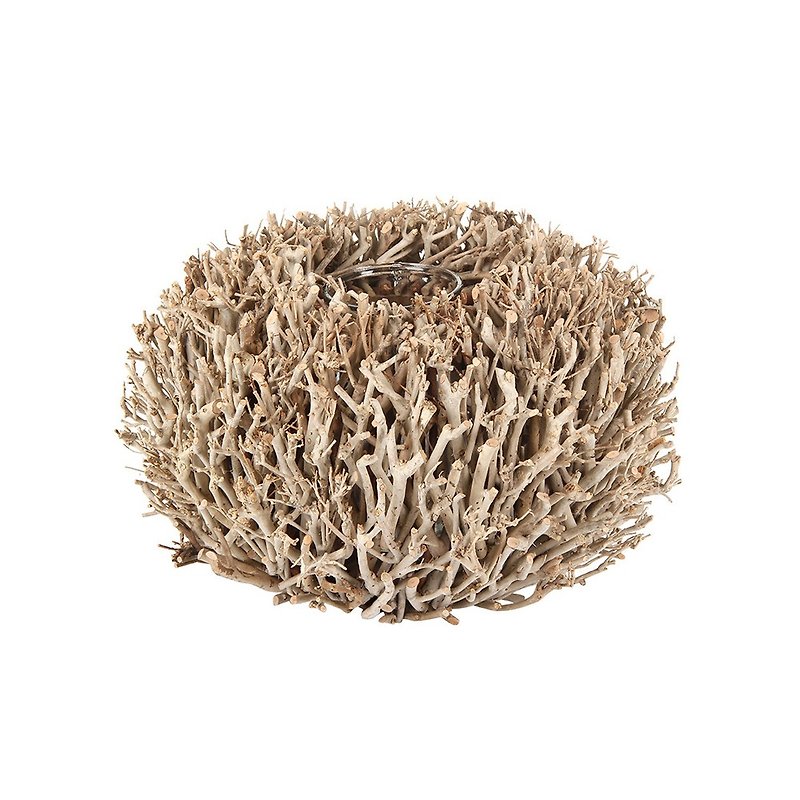 D & M│TWINE tree ball (in) - Items for Display - Wood Brown