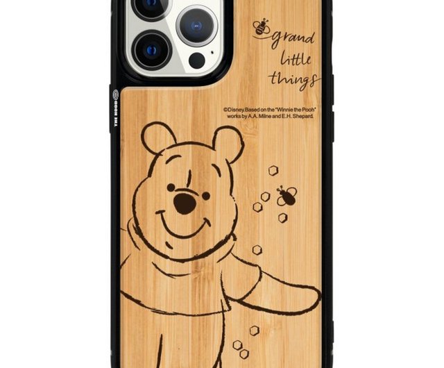 Disney Winnie The Pooh Wooden Case iPhone 15 Pro Case wood magsafe 5625 -  Shop THE HOOD Flagship Pinkoi Store Phone Cases - Pinkoi