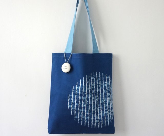 Indigo tote outlet bag