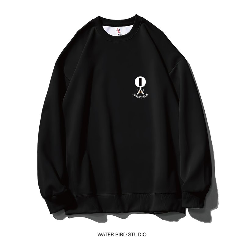 【I人TAG】-Hoodless sweatshirt - เสื้อฮู้ด - ผ้าฝ้าย/ผ้าลินิน 