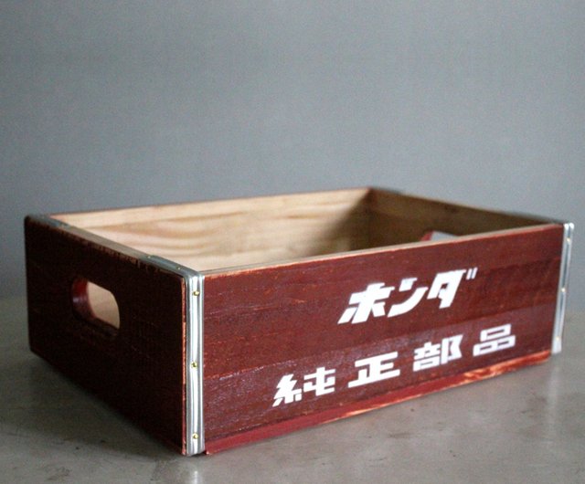 1960年代のソーダ木箱の純正部品を再刻印 - ショップ BAKKU