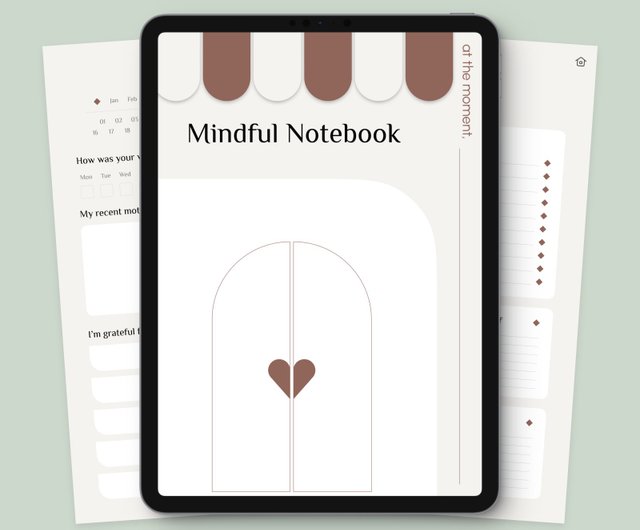 Digital】Goodnotes Notability English version electronic notebook iPad Goodnotes  Notability - Shop at-the-moment Digital Planner & Materials - Pinkoi