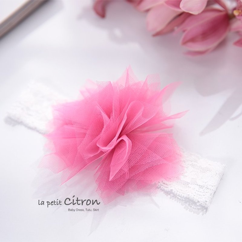 Pink headdress - Other - Polyester 