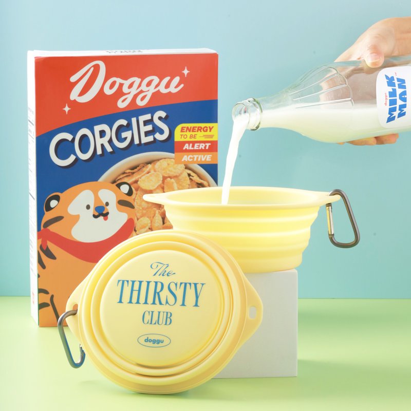 Collapsible and travel-friendly pet bowl - 寵物碗/碗架/自動餵食器 - 矽膠 