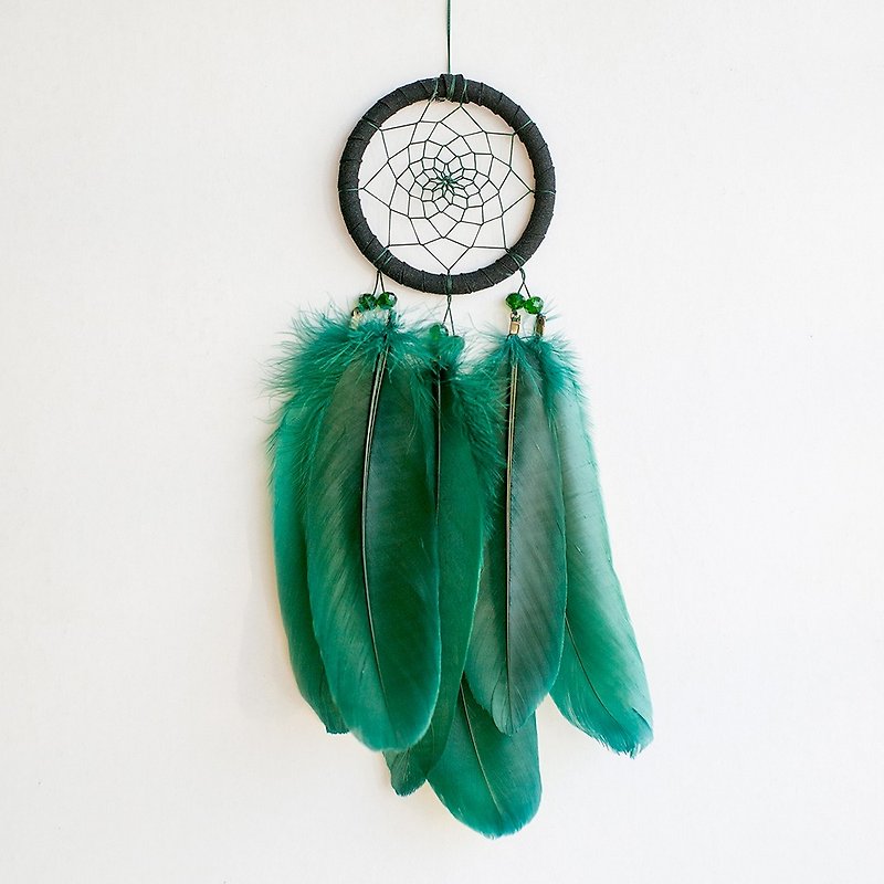 The Wizard of Oz Black-Dreamcatcher 8cm-Gift for boyfriend in dark green - Items for Display - Other Materials Green
