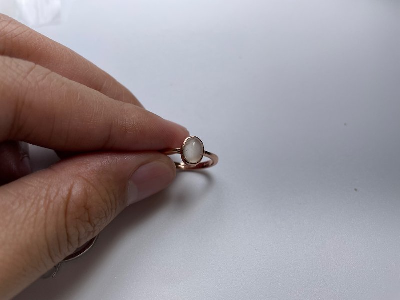 Quartz Stone 925 sterling silver rings bare Stone jewelry Gemstone Gemstone light - แหวนทั่วไป - เครื่องเพชรพลอย สีม่วง