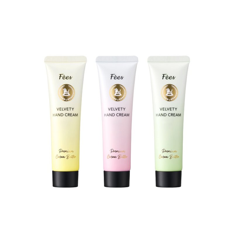 【Fees Beaute法緻】頂級可可脂潤手霜30ml(玫瑰/雪松/茉莉) - 護手霜/手足保養 - 其他材質 白色