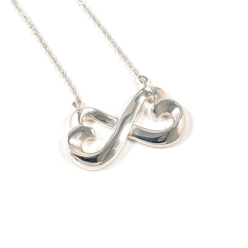 【日本直送 中古美品】ティファニー TIFFANY&Co. ネックレス ダブルラビングハート パロマピカソ シルバー925 - 項鍊 - 純銀 銀色