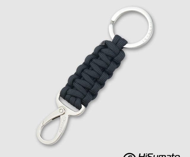 Rothco Thin Red Line Keychain with Carabiner