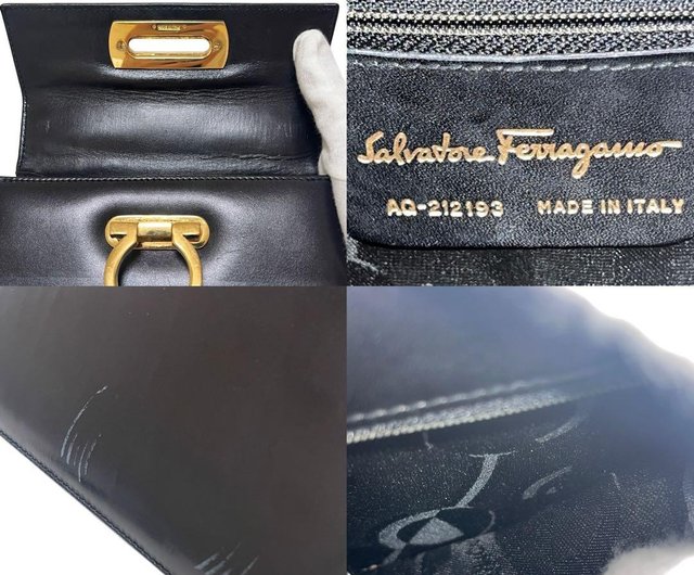 Salvatore Ferragamo フェラガモ ガンチーニ 2way ハンドバッグ