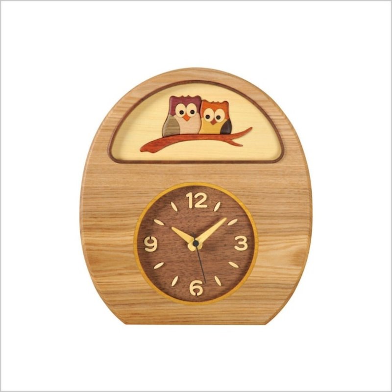 Hokkaido Asahikawa Kobo Pecker MK-1 Owl pendulum clock - นาฬิกา - ไม้ 