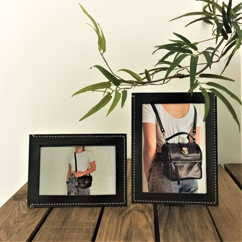 個性化皮革相框 // 手工相框 // 結婚照 // 定制 // 紀念日 - 相框/畫框 - 真皮 