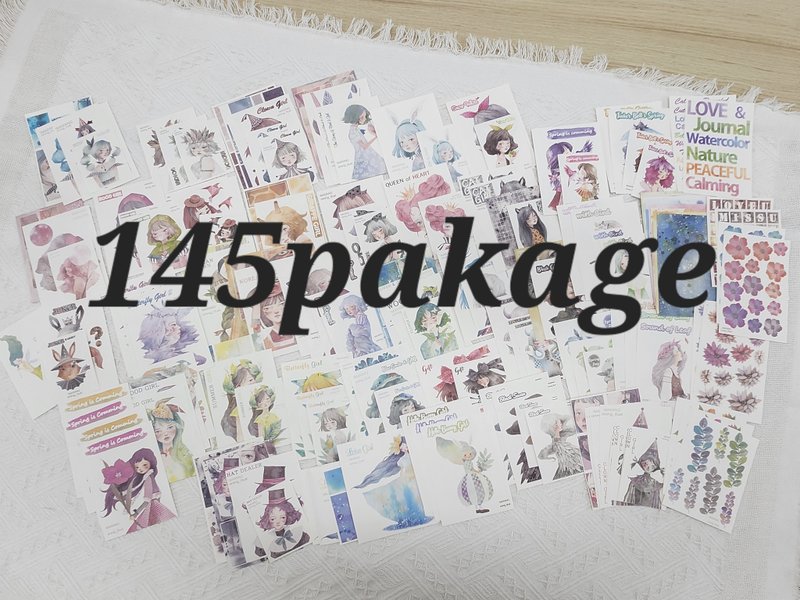 Imarang illust 145 Pakage Set - 貼紙 - 紙 