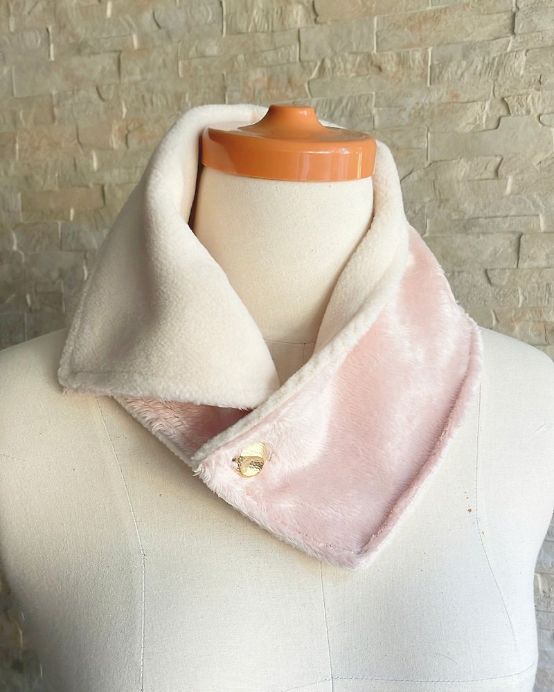 Nimeilong negative ion scarf/Neferu/machine washable/sakura pink - Bow Ties & Ascots - Polyester Pink