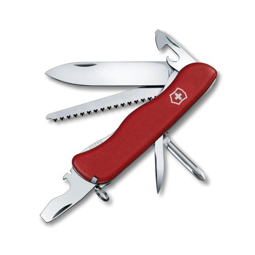 城市視角 VICTORINOX 瑞士維氏 大型瑞士刀 111mm/12用/紅 0.8463
