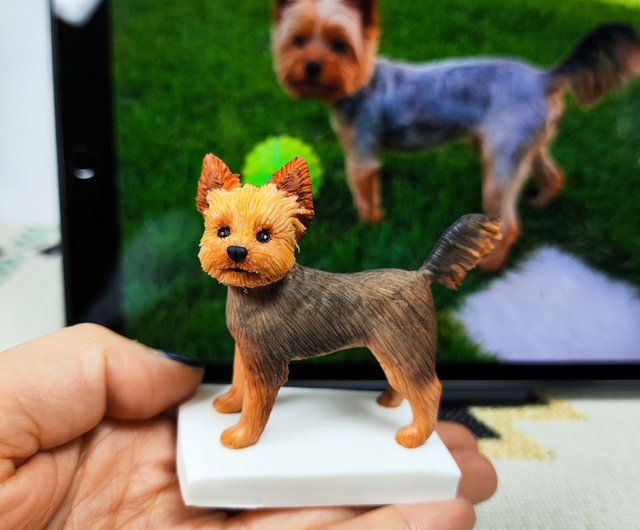 オーダーメイド】うちの子 愛犬 愛猫 肖像画 3D 写真 似顔絵 人形 フィギュア メモリアル ペットロス ペットの - ショップ uDesign  人形・フィギュア - Pinkoi