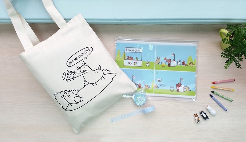 Irregular daily life──Ghost graphic super value limited gift bag - Other - Other Materials 