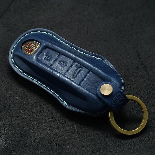 2m2 PORSCHE Cayenne Macan Panamera 911 汽車 鑰匙 皮套 鑰匙包