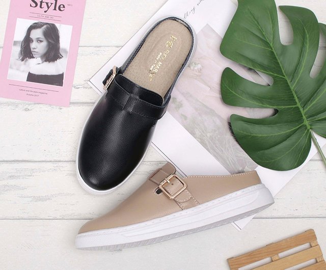 Womens casual discount slip on mules