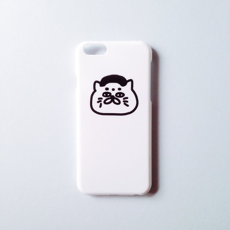 Customized order order custom-made white hard shell - Goro mobile phone case - เคส/ซองมือถือ - พลาสติก ขาว