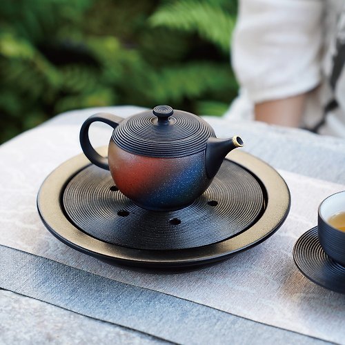 台湾茶器 茶玩 茶盤飾り 茶神 獅 双獅抱球 茶盤 置物 時来運廻 中国 