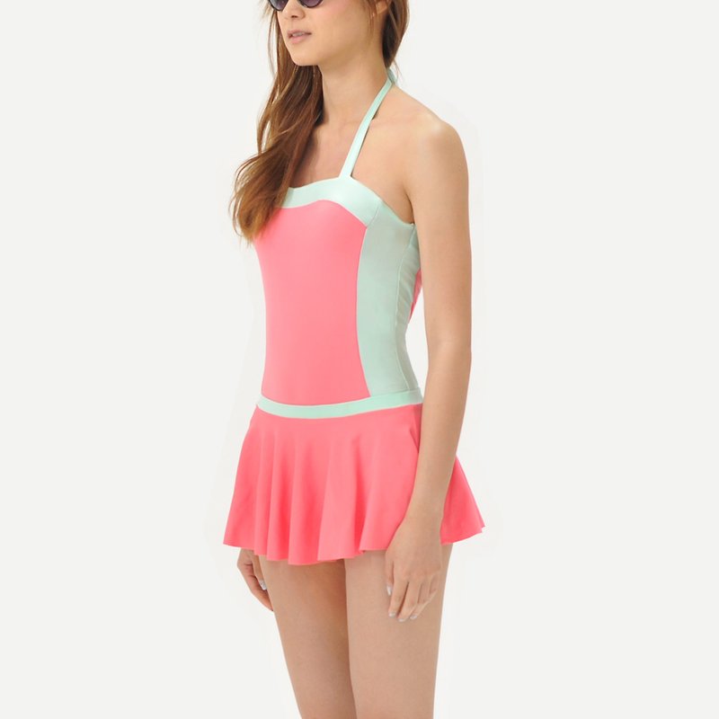 3-in-1 Baby Bloom set - CoralMint / swimwear / L - Women's Swimwear - Other Materials Pink