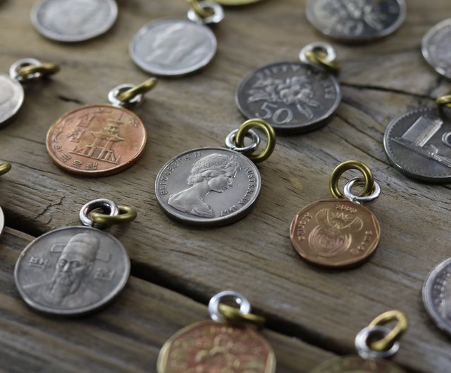 1970 on sale coin necklace