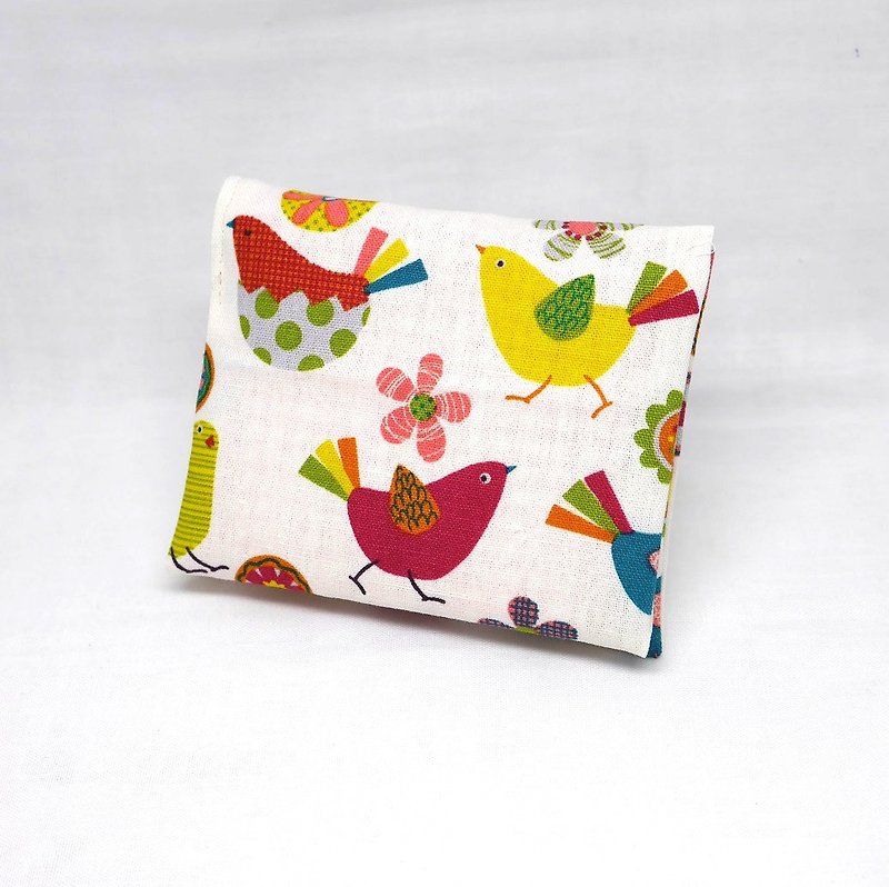 Japanese Handmade Sanitary napkins Bag - Toiletry Bags & Pouches - Cotton & Hemp Multicolor