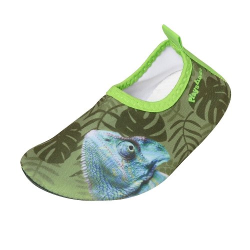 日安朵朵 德國PlayShoes 抗UV水陸兩用沙灘懶人童鞋-變色龍
