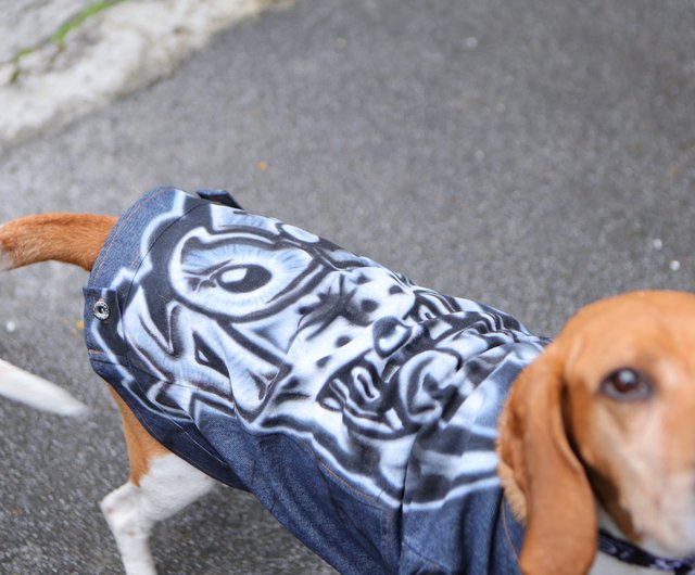 Dachshund denim outlet jacket