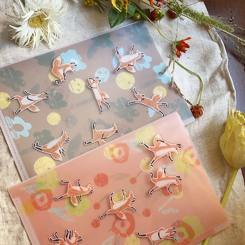 Fragrant Melody | A5 multi-layer file folder of the co-branded series of miscellaneous things into the group - แฟ้ม - พลาสติก 