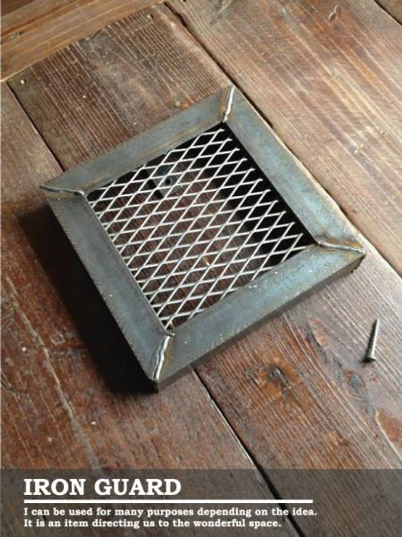 Limited IG-25 Ventilation Fan Cover Suction Vent Guard Industrial Iron Vent Iron Guard Iron Grate Iron Fence - อื่นๆ - ไม้ 