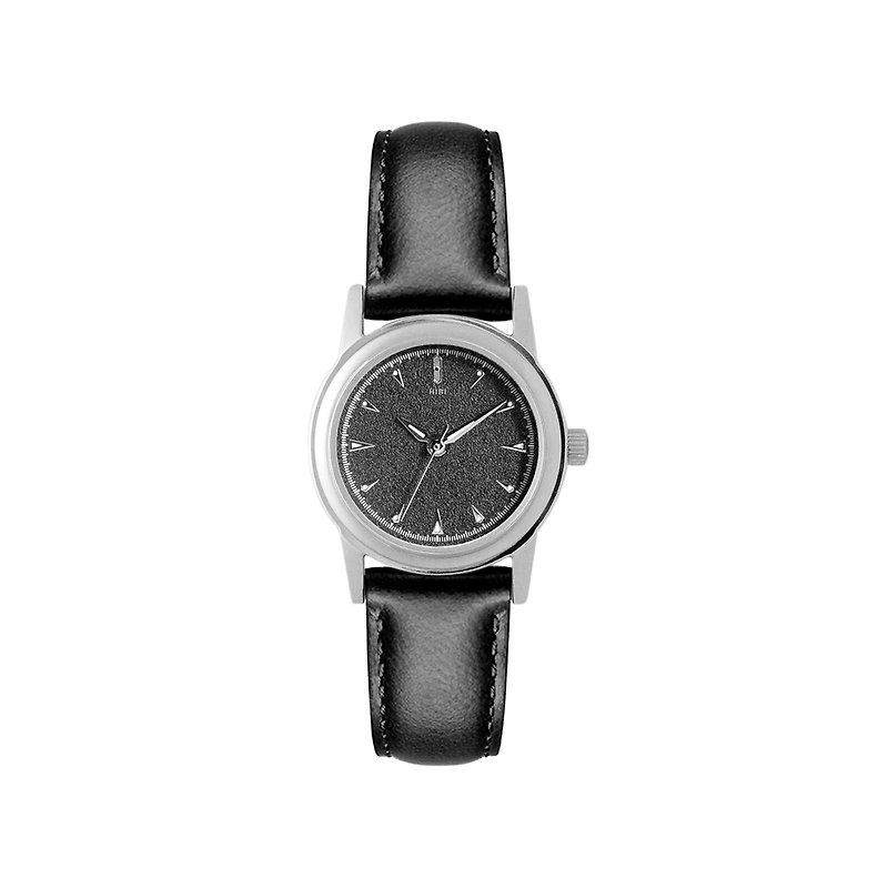 HIBI Watches: Mio 23.5mm Black - Japanese Movement & Sapphire Crystal Glass - Women's Watches - Other Materials Black
