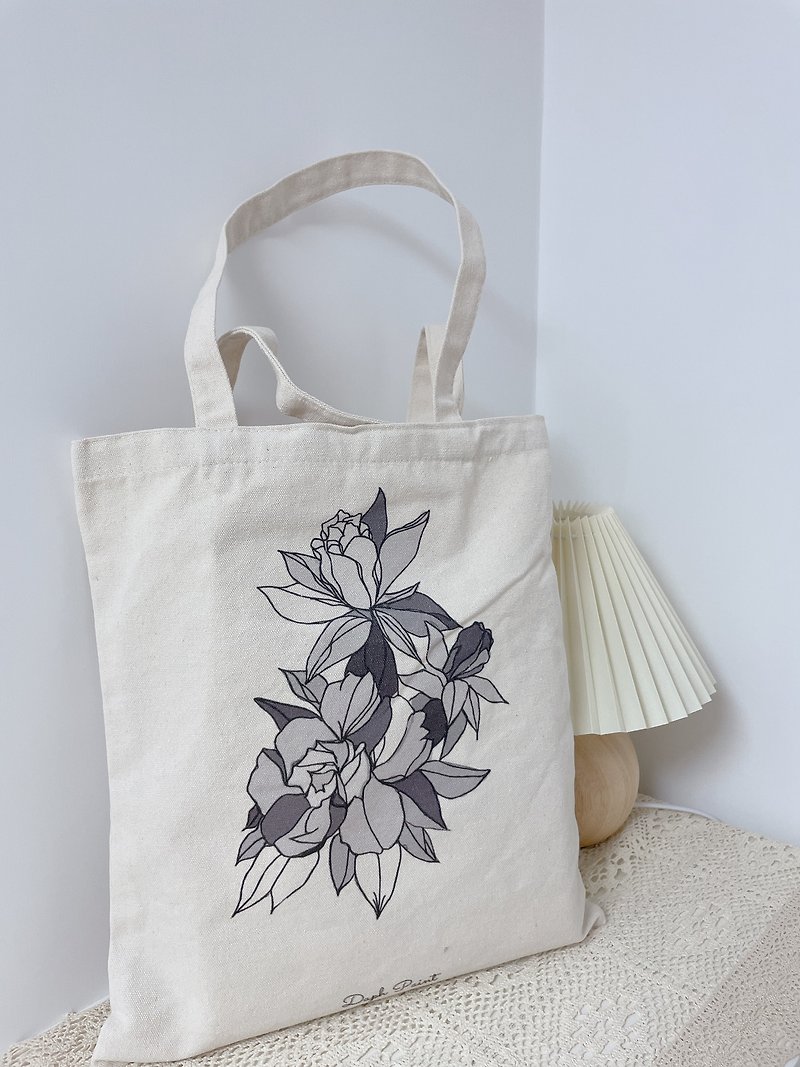 Originally-designed tote bags - Handbags & Totes - Cotton & Hemp White