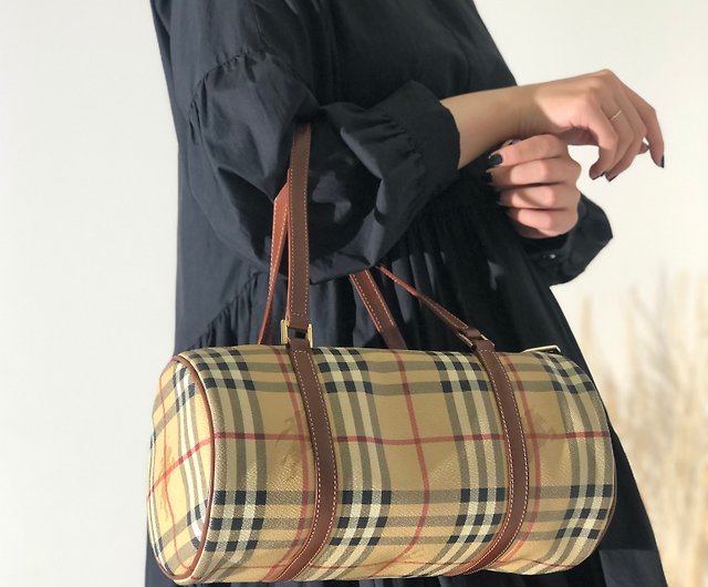 Burberry Nova Check Vintage Shoulder Bag