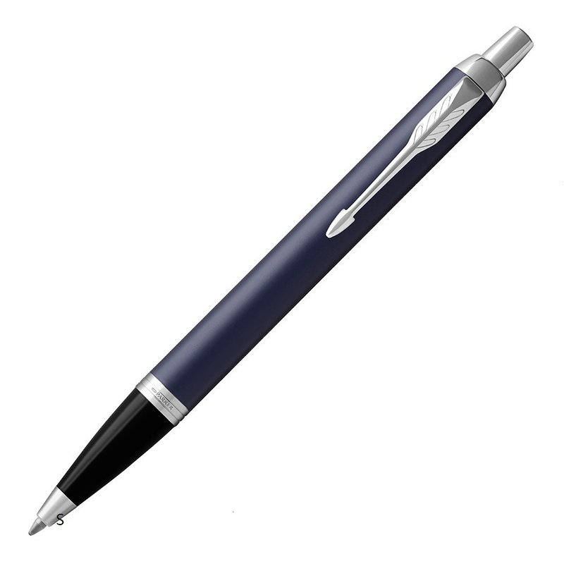 PARKER 新經典系列 原子筆 寶藍白夾 - 原子筆/中性筆 - 其他金屬 藍色