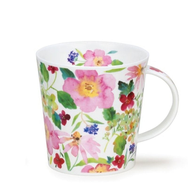 Colorful flower sea mug - Mugs - Porcelain 