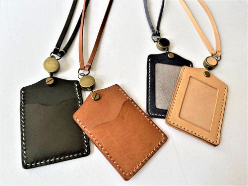 THE BRIDGE DUCCIO ID HOLDER WITH STRAP - Shop cumar ID & Badge Holders -  Pinkoi