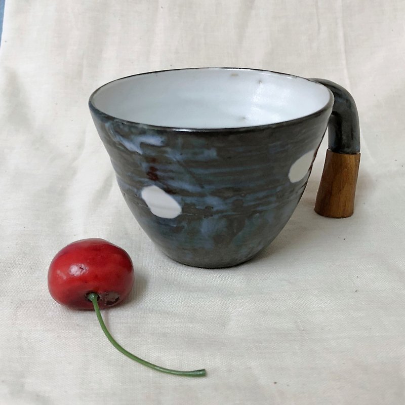 セラミックコーヒーカップ - マグカップ - 陶器 ブラック