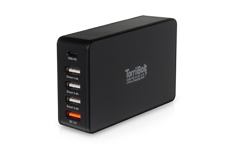 【附送1m快速充電傳輸線】TorriiBolt 快速多功能充電器套裝 - 科技小物 - 其他材質 